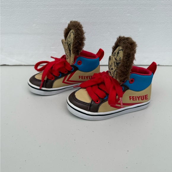 Feiyue Delta Mid Lion Toddler Shoes 7 - Picture 1 of 15